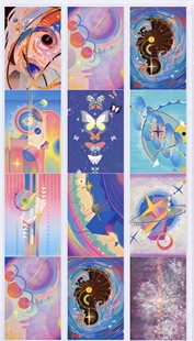 说出愿望吧分装手账胶带不可观测宇宙大背景流麻咕卡拼图模切