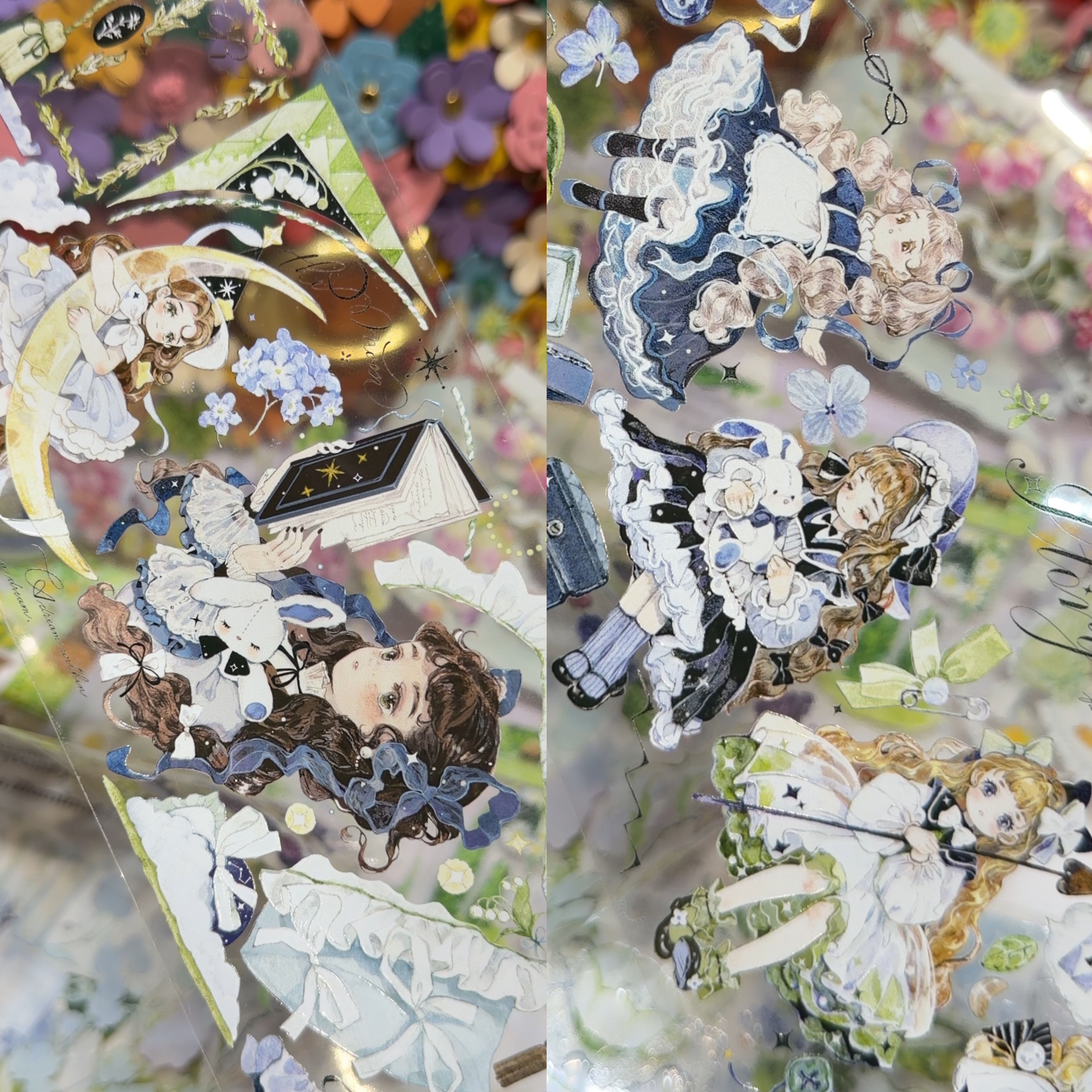 野柚Neinei分装手账胶带裁绿的绣台日光橘橘绿野轻轻葡果盈盈