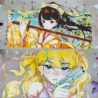 风见幸山分装手账胶带黑道千金贝壳光流麻咕卡手机壳拼贴女孩漫画