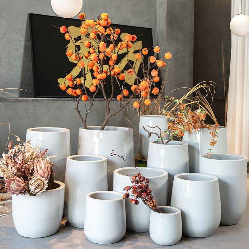 景德镇陶瓷花盆加厚特大号