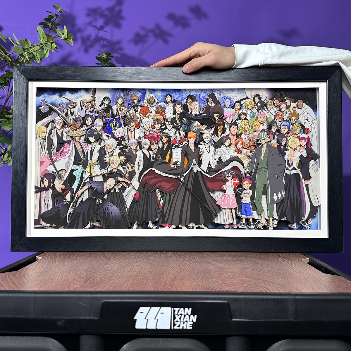 境界死神bleach全家福挂画周边手工纸艺立体画客厅装饰装饰画礼物