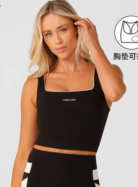 LornaJane瑜伽一体胸垫运动内衣背心九分裤INSPIRE健身训练女LJ