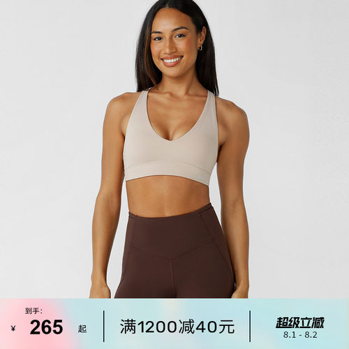 LJ高强减震聚拢运动内衣肩带可调