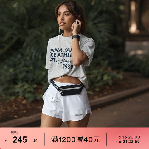 lornajane运动短裤双层打底裤女