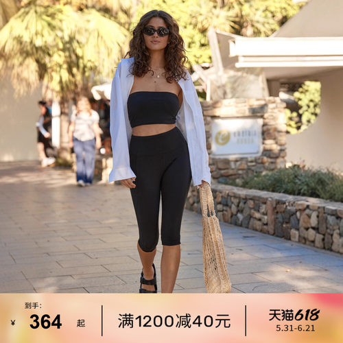 LornaJane运动紧身裤瑜伽裤短裤瑜伽服LOTUS健身提臀普拉提女