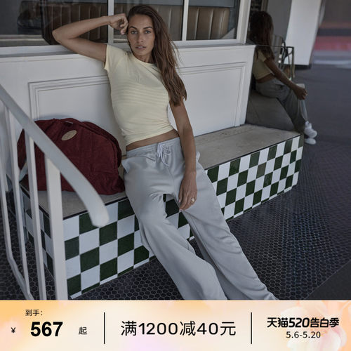 LornaJane高腰轻薄阔腿瑜伽裤