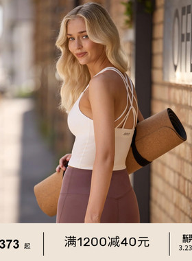 LornaJane运动内衣瑜伽健身背心吊带带胸垫上衣LOTUS瑜伽服女LJ