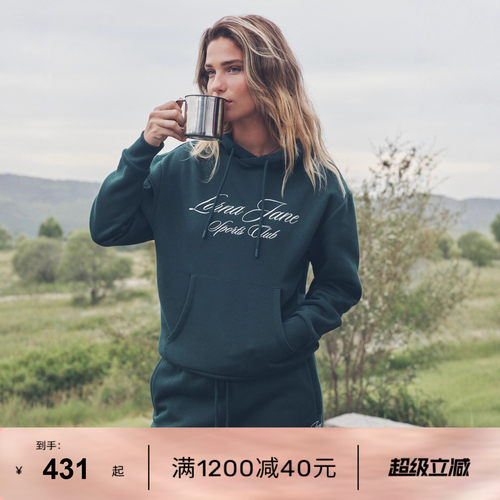 春夏绒LornaJane运动上衣罩衫卫衣套装长袖瑜伽FLEECE健身网球女