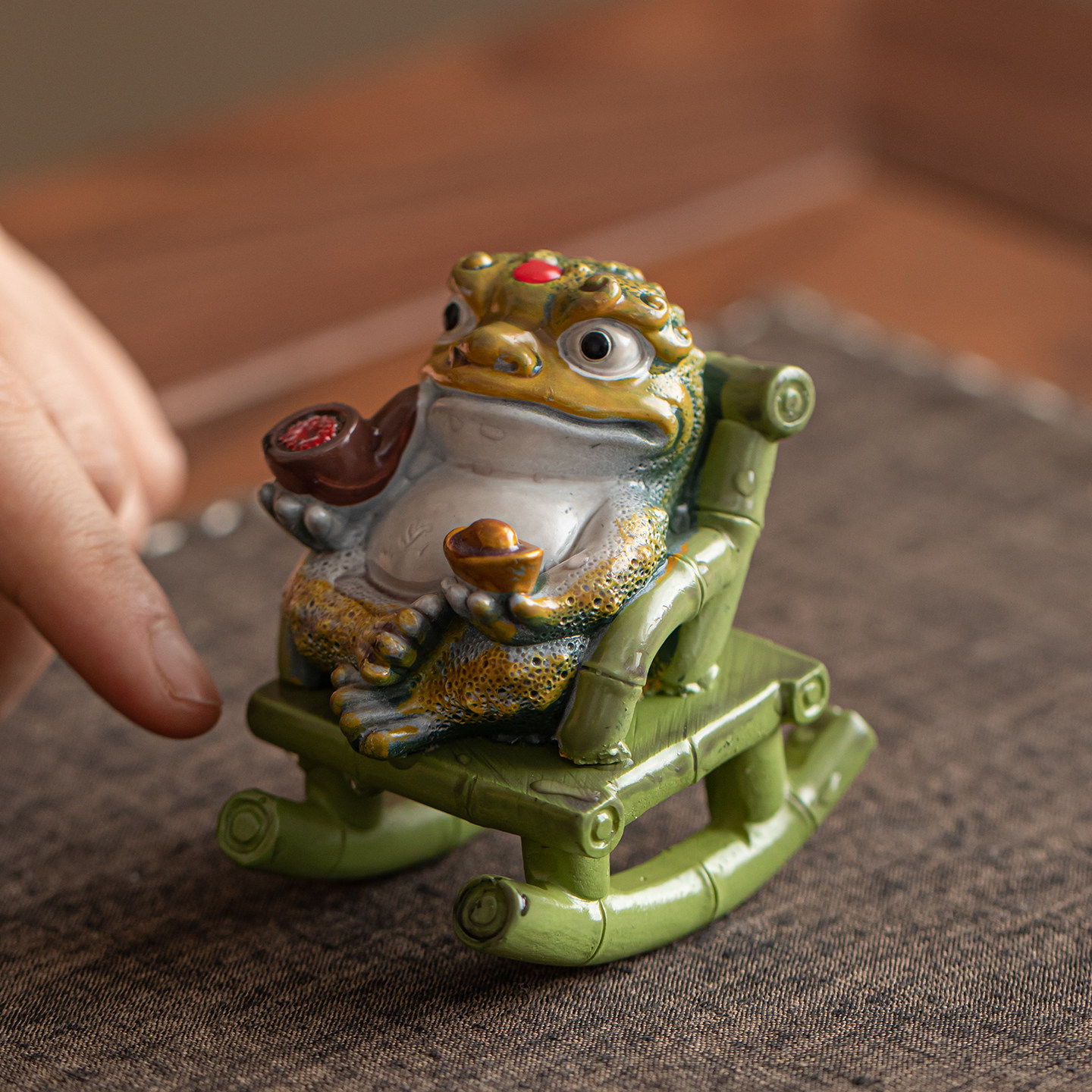恬静变色青蛙茶宠摆件茶道零配件精品可养招财金蟾茶玩茶台装饰品,餐饮具,茶宠摆件,淘宝优惠券,粉丝福利购,淘宝优惠卷