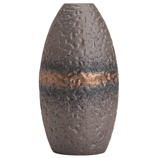 复古陶瓷小花瓶干花花束摆件花器禅意水培花插家居客厅桌面装饰