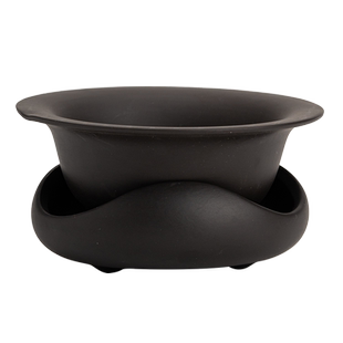 紫砂茶漏功夫茶具配件创意茶滤陶瓷滤茶器茶隔托斗倒茶过滤器网