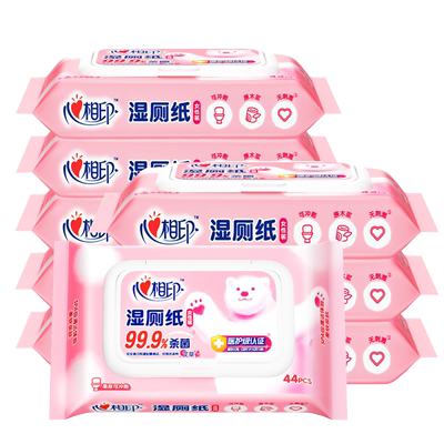 心相印厕用湿巾女性装大包家用