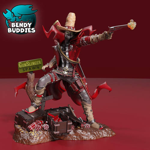 狂野西部 再生侠3D打印模型STL图纸模型素材白模{自动发货}