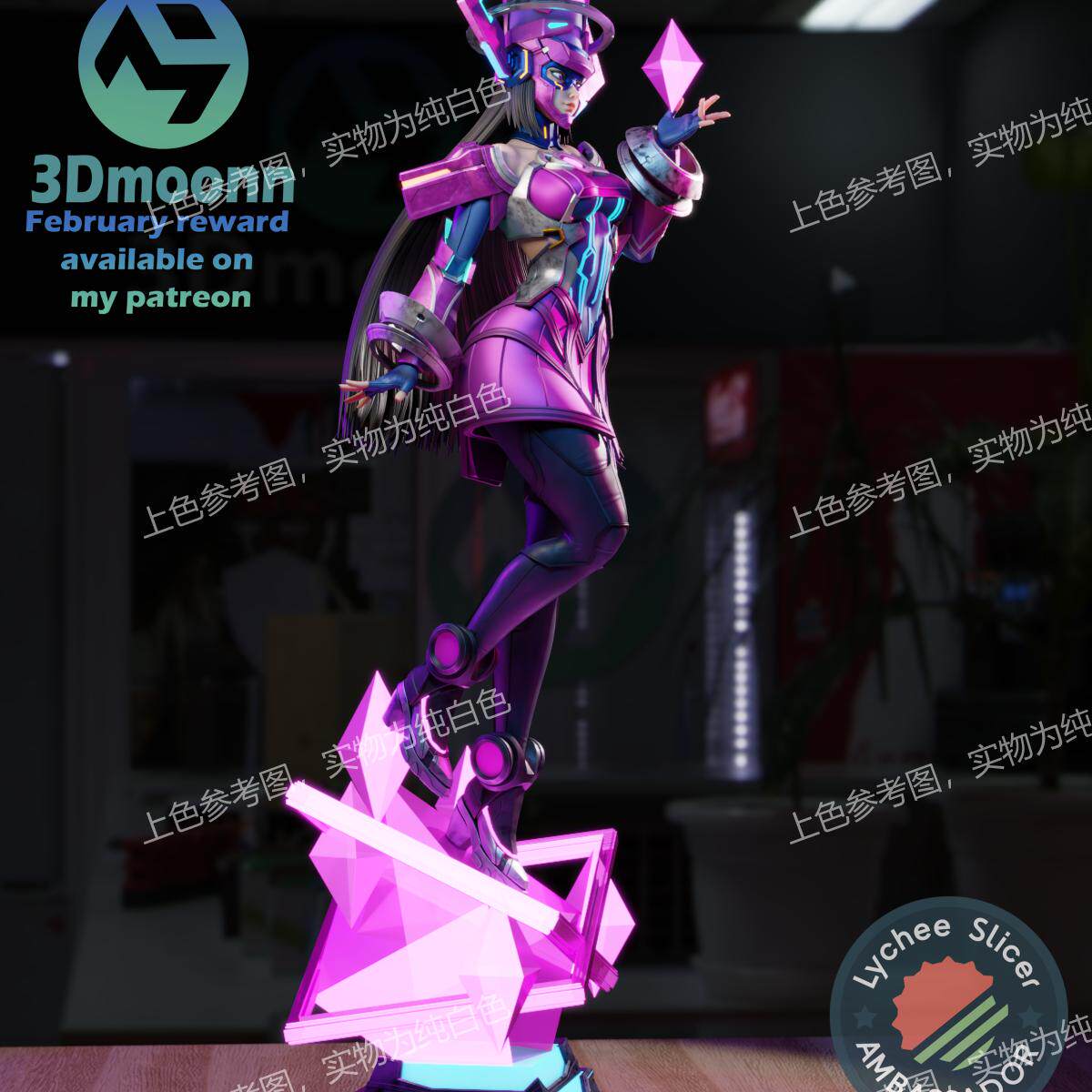 漫威吞妹迦娜塔3D打印模型