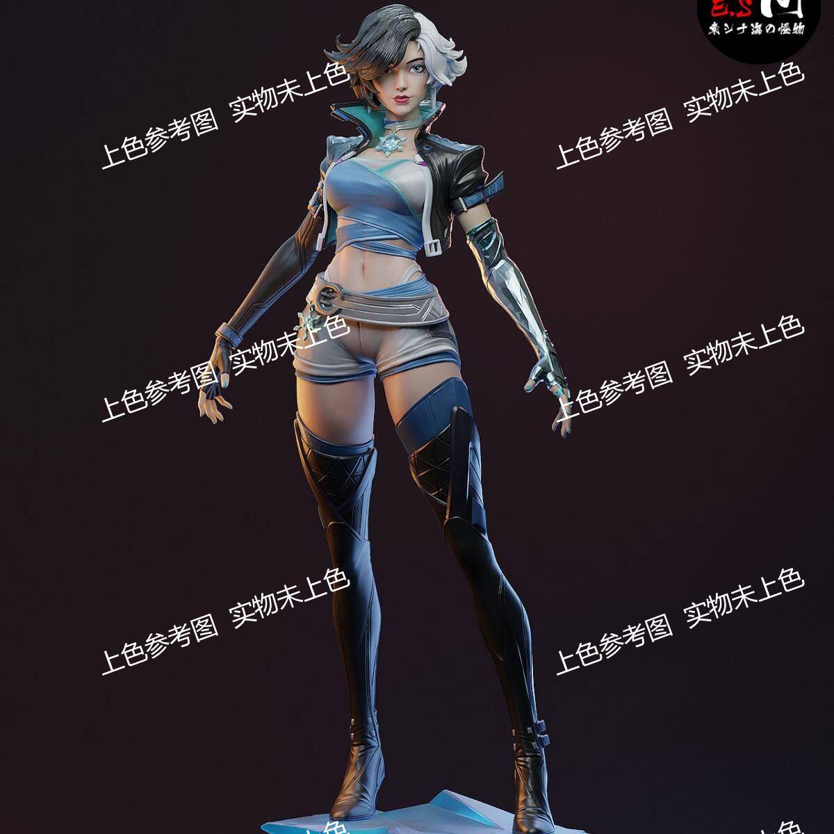 漫威冰月花雪3D打印模型