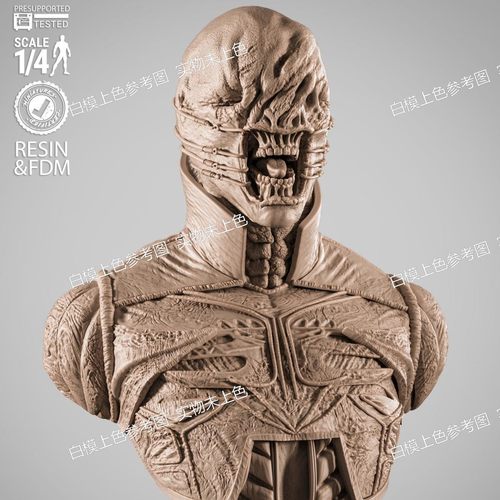 独家gk现货白模喋喋怪3d打印模型上色练习雕像高颜值