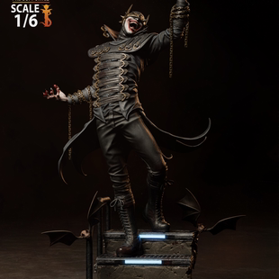 3D打印模型STL模型文件黑暗之昼铸件狂笑之蝠白模{自动发货}