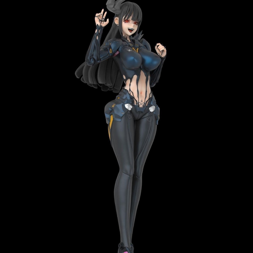 妮姬胜利女神3D打印模型