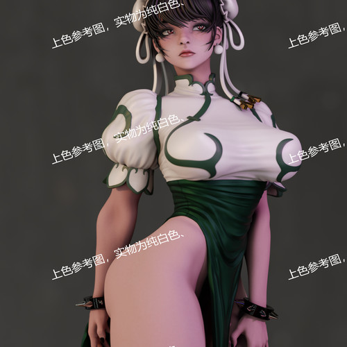 独家gk白模街头霸王3d打印模型