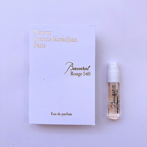 红色百家乐540香水小样原装