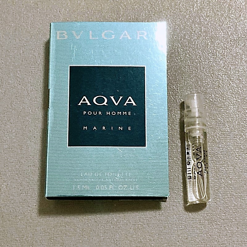 Aqva Pour Homme Marine法国原装大牌正品活力海洋海蓝香水小样