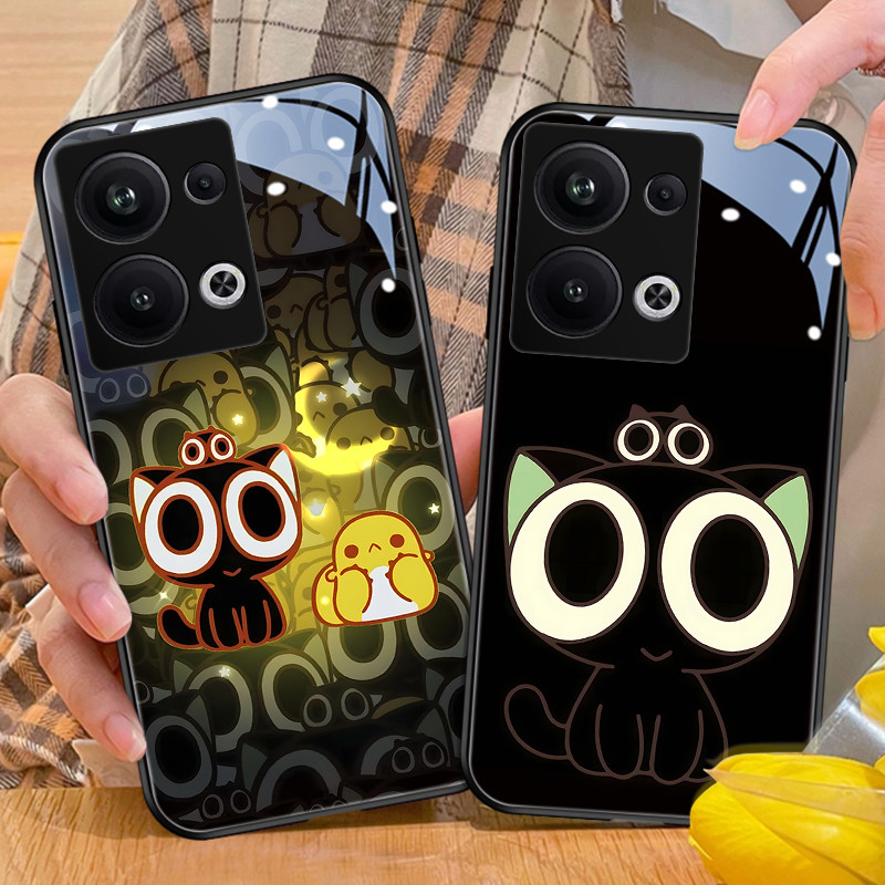 oppo罗小黑战记二次元玻璃周边壳