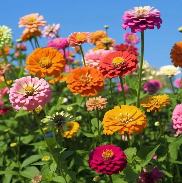 百日草花种籽子易活菊花种子矮杆四季可播庭院重瓣花籽室外内花卉