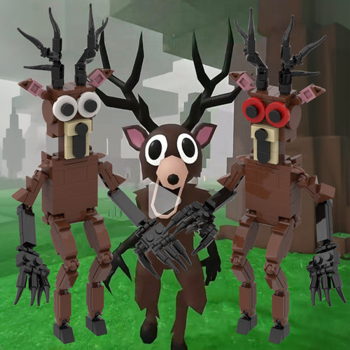 99 nights inthe forest 森林中的99夜roblox游戏跨境积木玩具