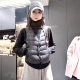 马甲女秋冬时尚 爆款 V领白鸭绒短款 轻薄内搭叠穿保暖背心马夹上衣