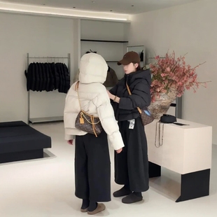 连帽短款龟背设计感羽绒服女装冬季韩系超好看保暖泡芙面包服外套