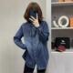 时尚 新款 牛仔衬衫 爆款 外套女装 2026春季 宽松叠穿上衣休闲开衫 衬衣