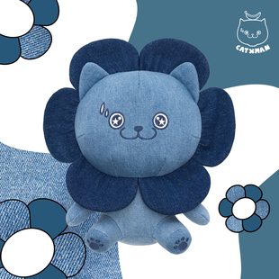 CATXMAN 周柏豪 猫星侠花朵造型牛仔公仔