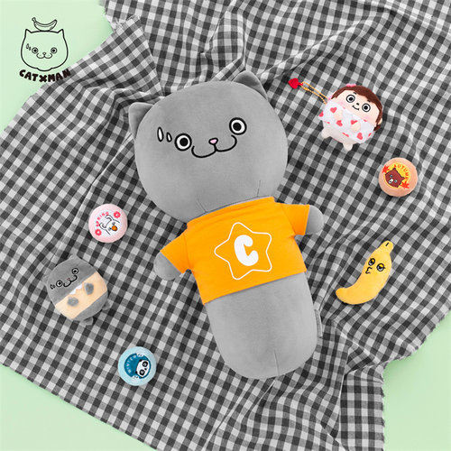CATXMAN周柏豪猫星侠毛绒公仔