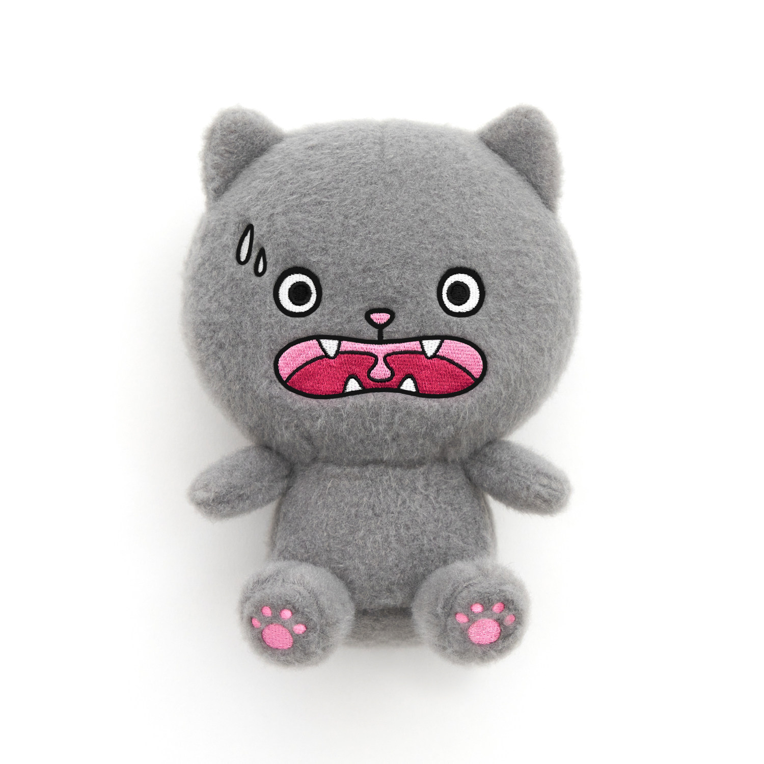 CATXMAN 周柏豪 张嘴可爱搞怪表情猫星侠毛绒公仔