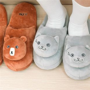FURRY TEAM 周柏豪 团队毛茸茸 居家拖鞋 SLIPPER CATXMAN