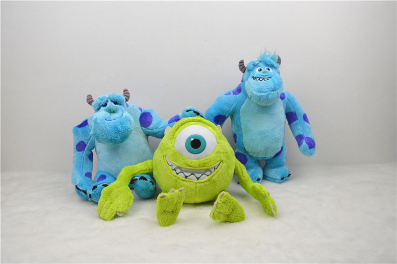 怪兽大学毛怪苏利文sulley mike大眼仔迈克卡通公仔