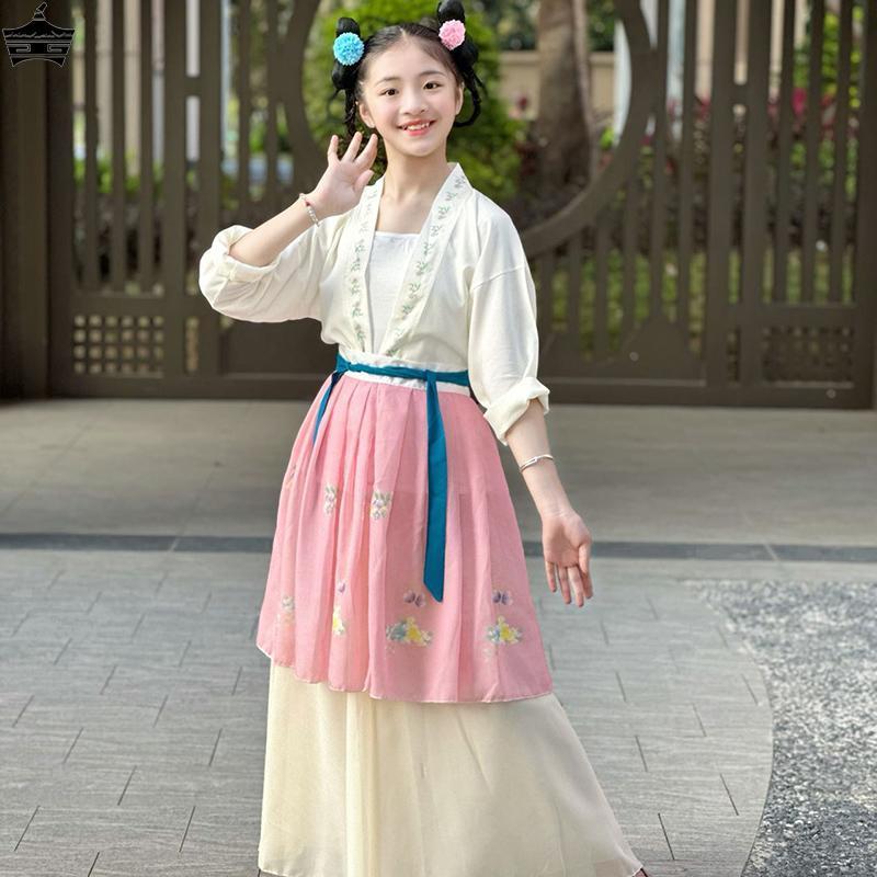 儿童古典舞阮郎归初夏舞蹈服中国舞汉唐演出服满庭芳襦裙主跳汉服