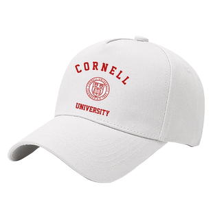 Cornell康奈尔大学名校留学生纪念文化衫户外棒球帽男女鸭舌帽子