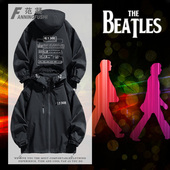 定制Hey Jude摇滚乐队披头士音乐人周边青少年秋冬男三合一冲锋衣