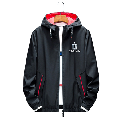 丰田夹克衫范凝连帽春秋