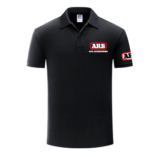 ARB4x4福特BRONCO高性能越野车全新个性改装夏男t恤商务短袖POLO