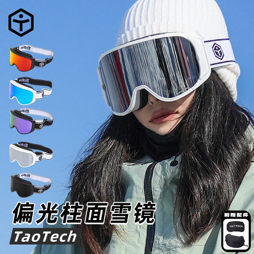 TaoTech双层防雾柱面户外雪镜