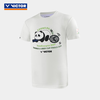 VICTOR/威克多羽毛球服汤尤杯纪念针织T恤亲子同款 T-TUC2402