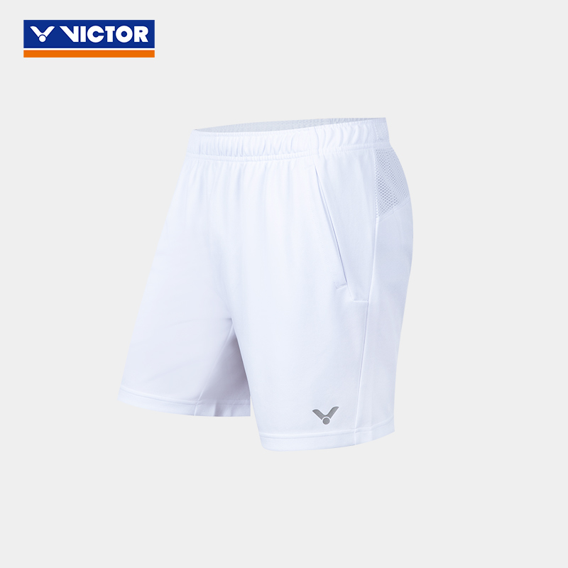 VICTOR/威克多羽毛球服训练系列中性款针织运动短裤 R-50202