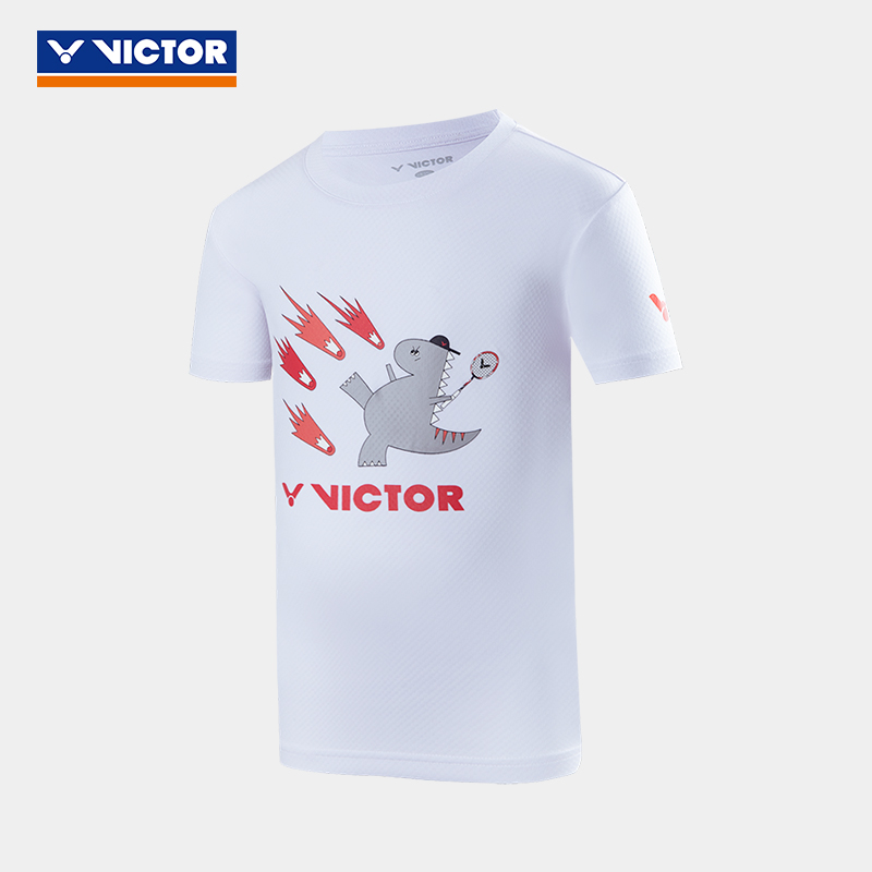 VICTOR/威克多羽毛球服青少系列针织儿童T恤 T-42032