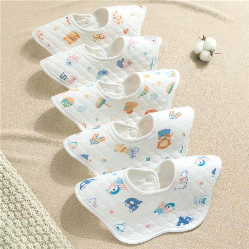 纯棉围嘴新生儿防吐奶围兜宝宝防水口水兜柔软透气婴儿口水巾秋冬,婴童用品,小围嘴,淘宝优惠券,粉丝福利购,淘宝优惠卷