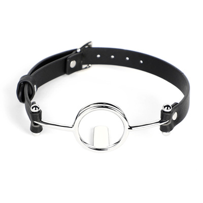 【Save Me】小狗压舌口赛项圈choker金属皮革口珈可调节口夹情侣