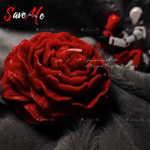 氛围感玫瑰花低温蜡烛手工蜡烛滴腊新手低温蜡烛香薰 Save