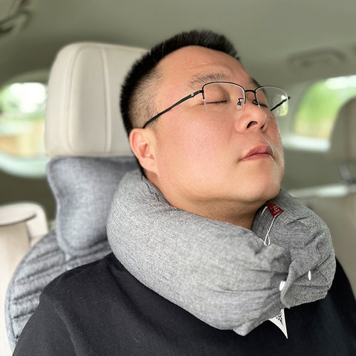 荞之芯u型枕透气有支撑不出汗
