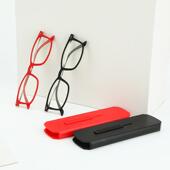 超轻薄纸片老花镜简约小巧口袋便携推拉式 中老年防蓝光阅读远视镜